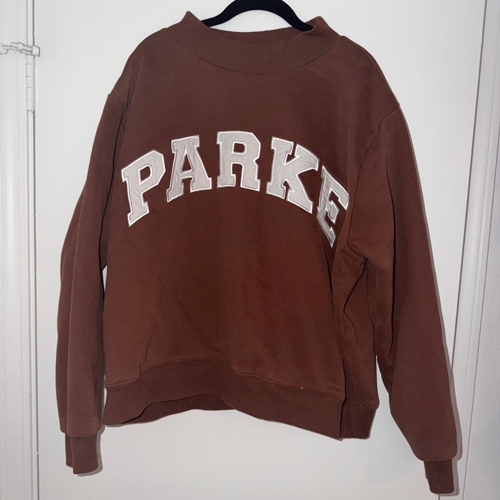 PARKE sweatshirt in Brown